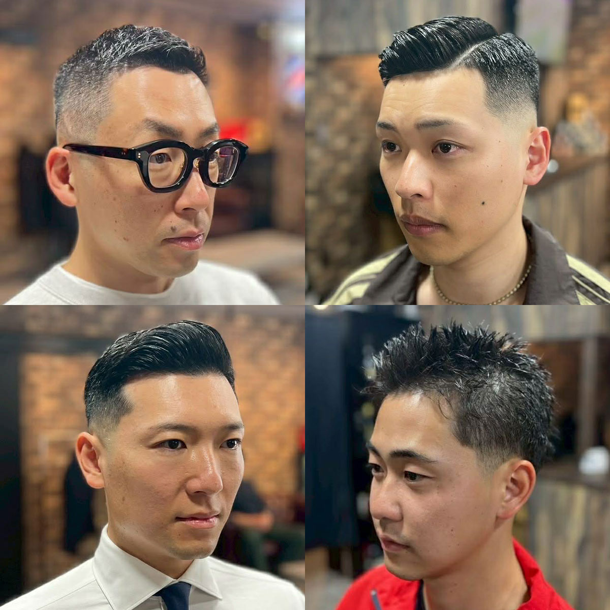 代田橋のバーバー・床屋（理容室）Lit BARBER ワイルドさと清潔感を両立したスタイル 「伝統」と「現代」を融合した Lit BARBERのカット＆パーマ イメージ画像