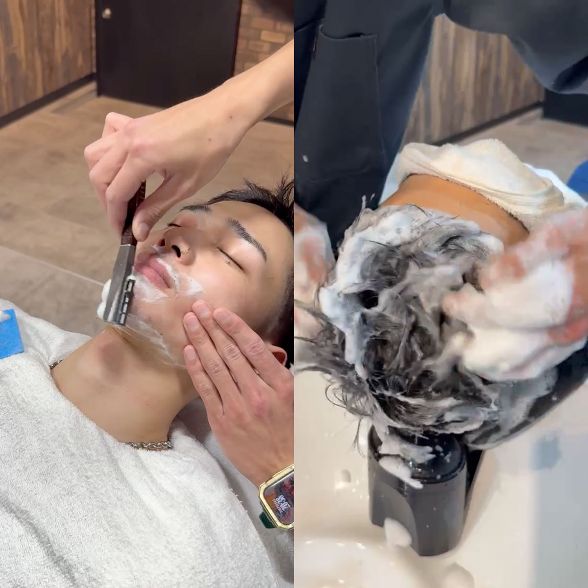 代田橋のバーバー・床屋（理容室）Lit BARBER が追求する上質な技術とサービス 男の抜け毛対策「育毛メンズスパ」＆男の嗜み「極潤シェービング」 イメージ